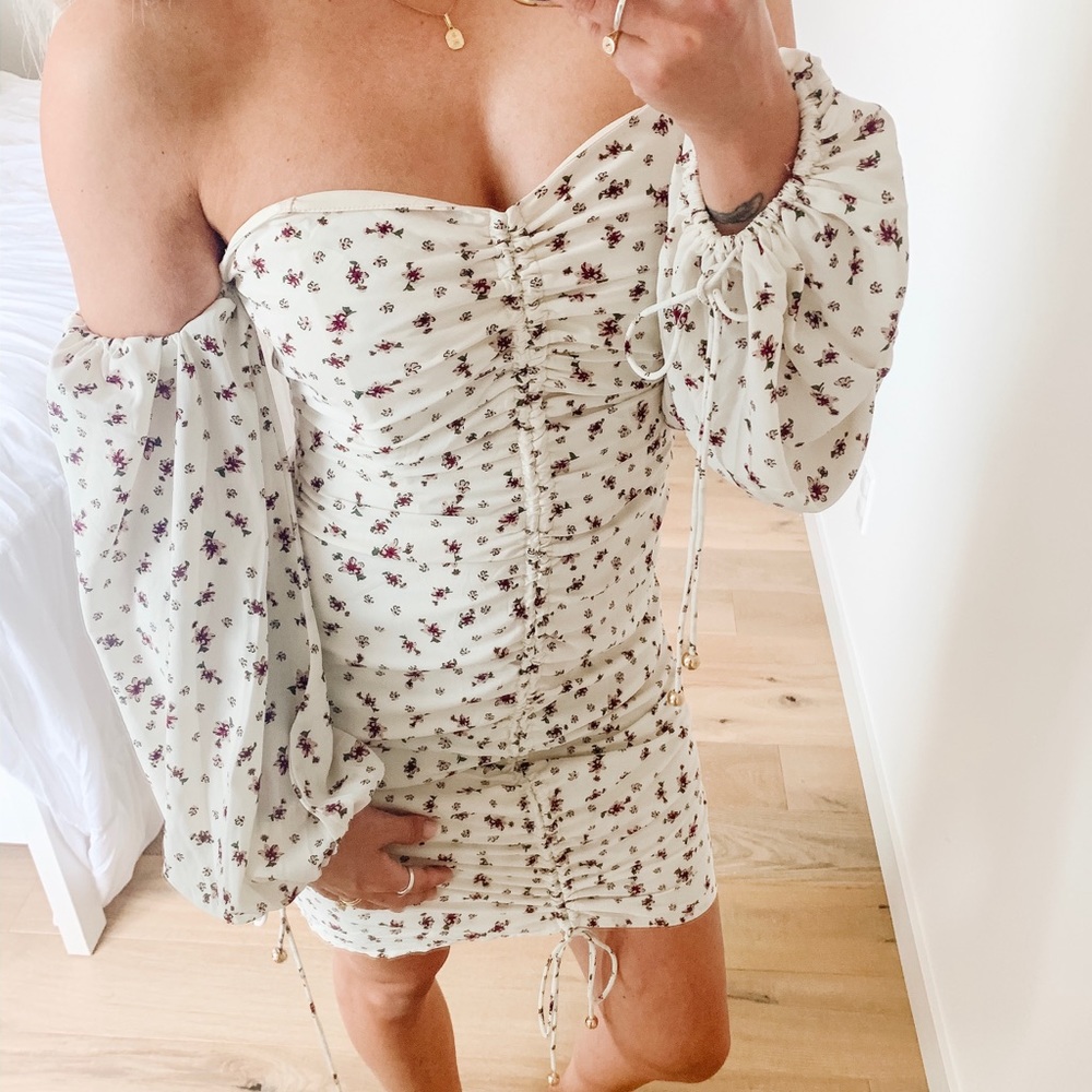Off the shoulder dress